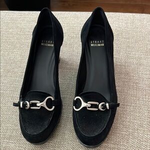 Stuart Weitzman Black Loafers